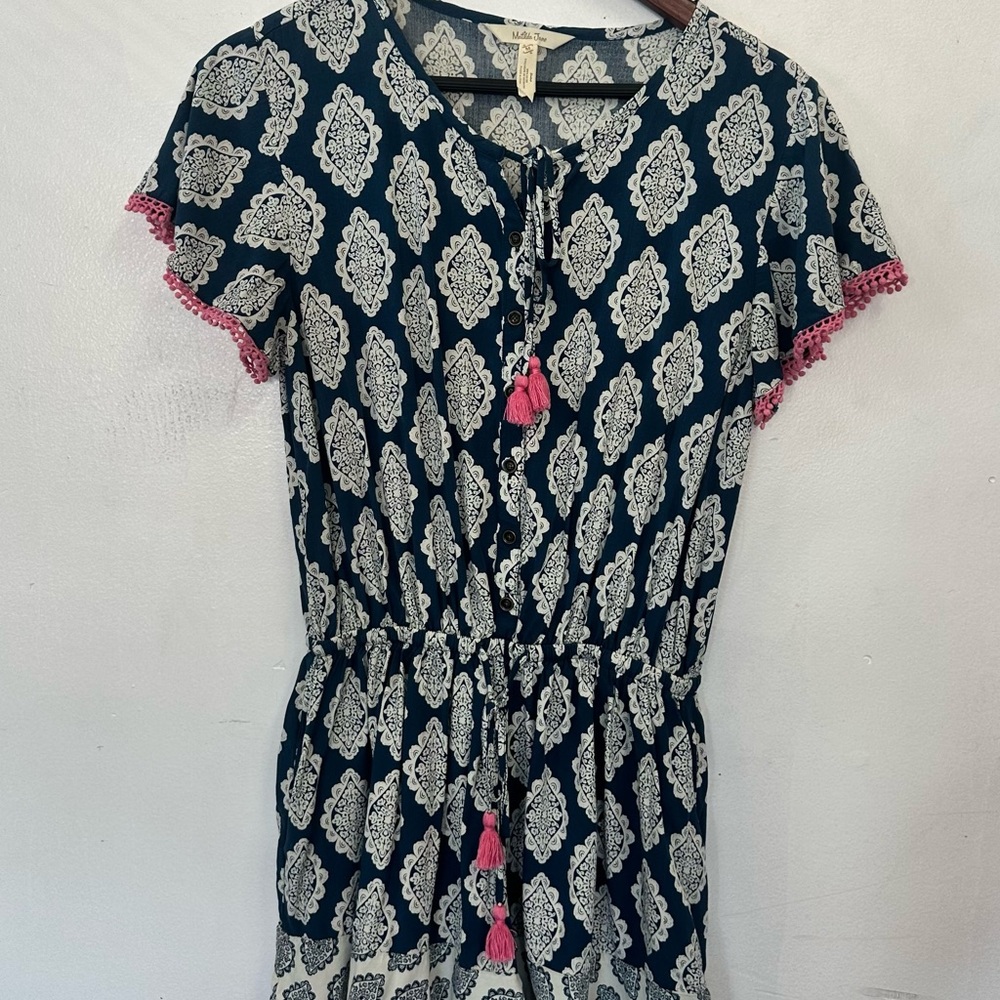Matilda Jane Brilliant Daydream On The Fringe romper medium